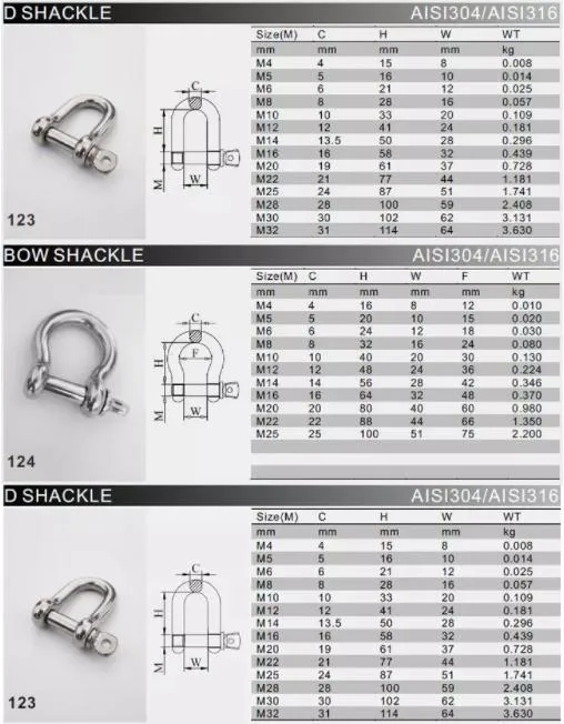 Wholesale High Quality Jobu Lanyard Hook Clip Stainless Steelmaterial Alloy Steel · Bow Shape Bow Shackle